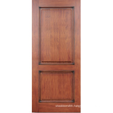 Traditional Style Pure Solid Wooden Door, Mahogany Wood Exterior Door